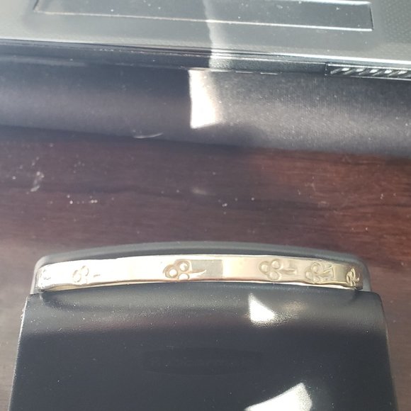 Mexico Jewelry - Vintage Handmade 925 Bangle Bracelet